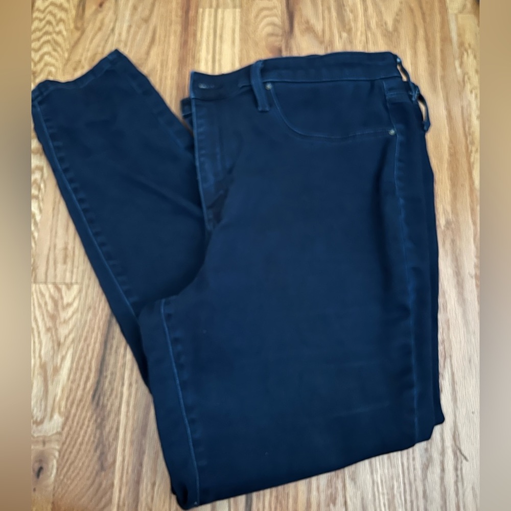 Mossimo High Rise Jegging Dark Denim Size 18